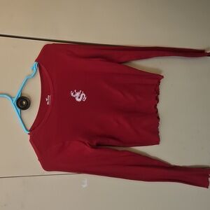 Hollister Red Dragon Women's Top, Medium